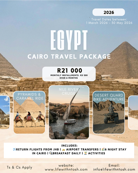 7 Day - 2026 Egypt Cairo Travel Package