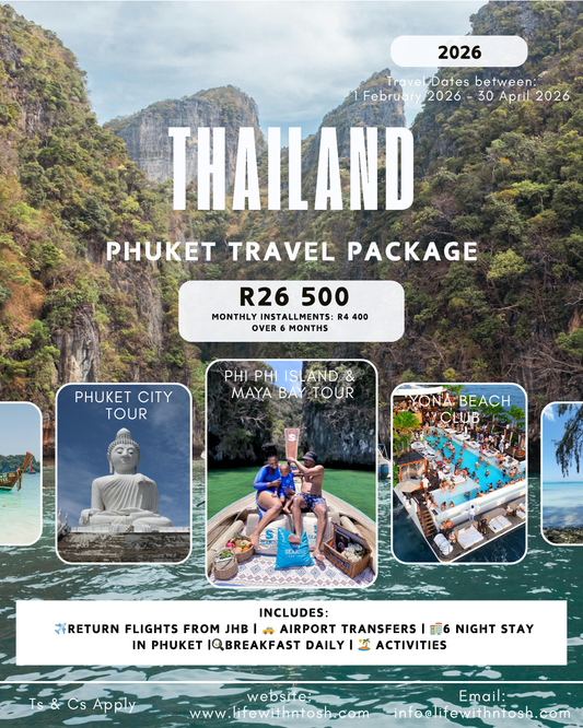 7 Day - 2026 Thailand Phuket Package
