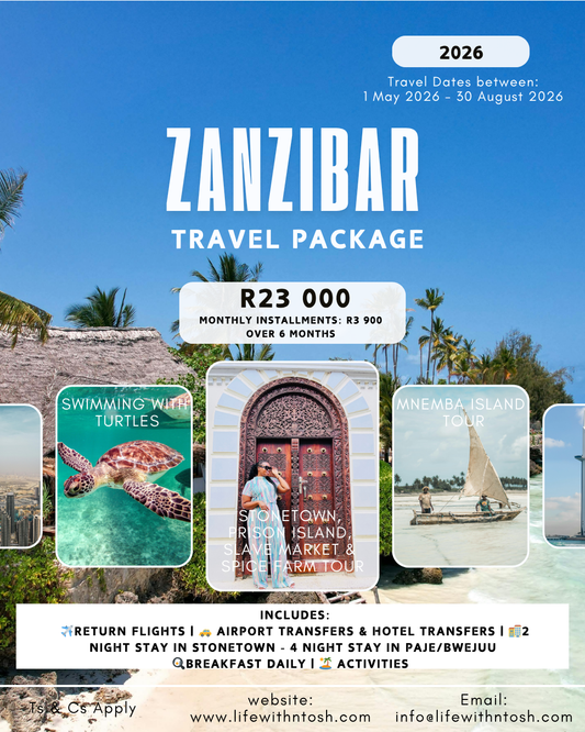 7 Day - 2026 Zanzibar Travel Package