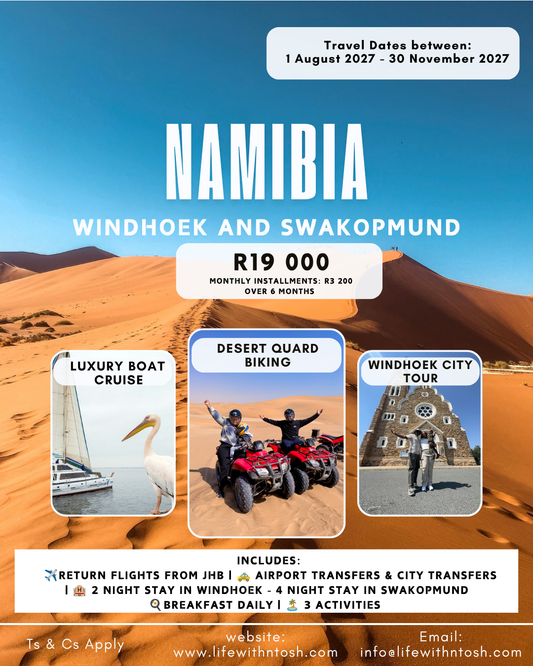 6 Day - Namibia Travel Package (2027)