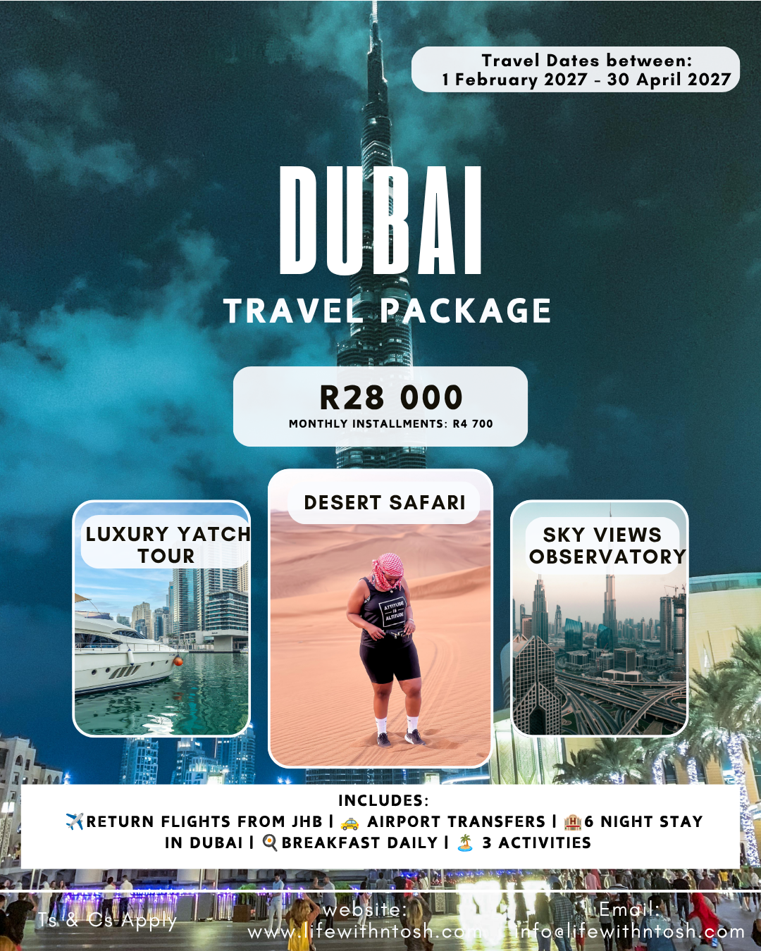7 Day - Dubai Travel Package (2027)