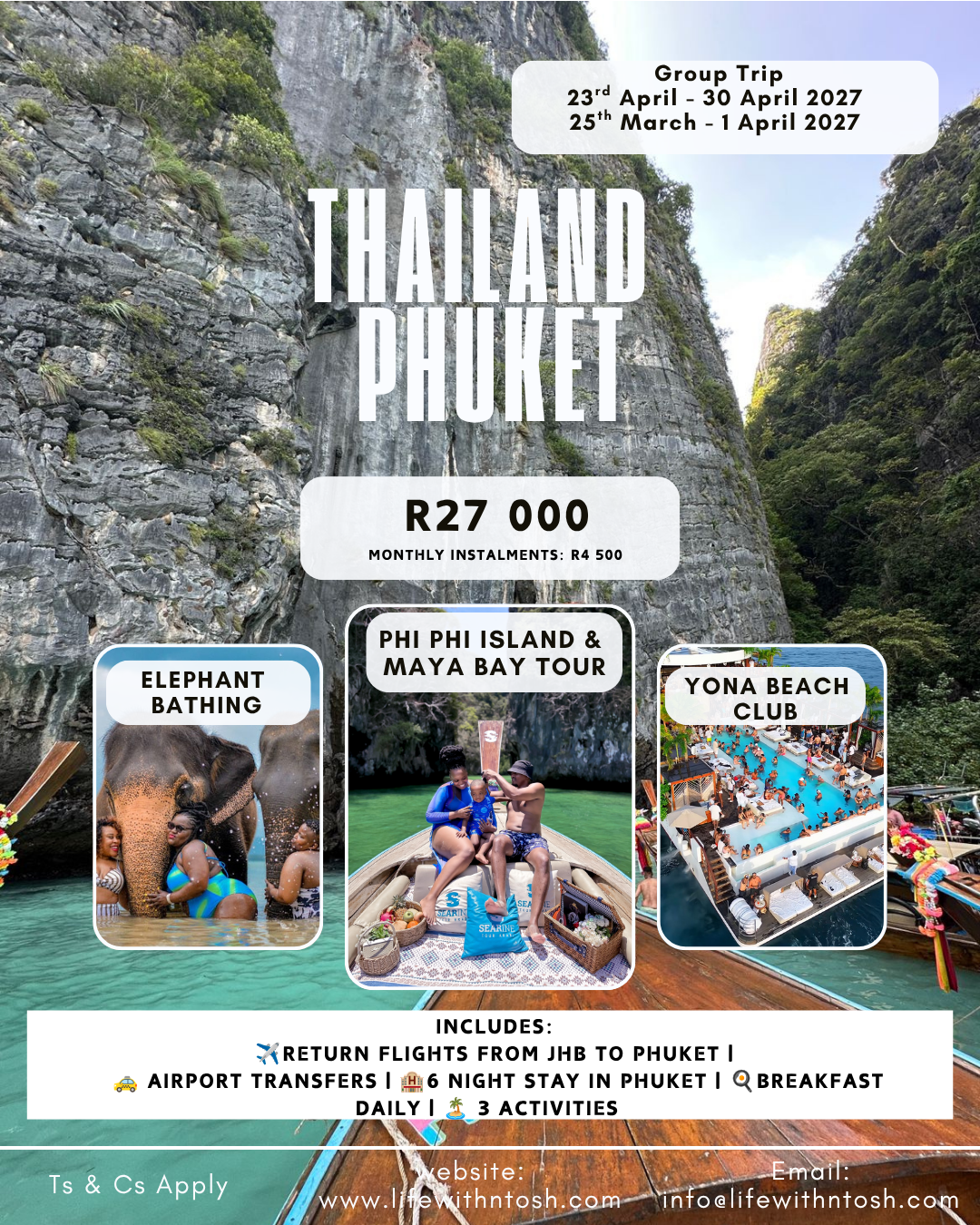 7 Day - Thailand Phuket 2027 Group Trip