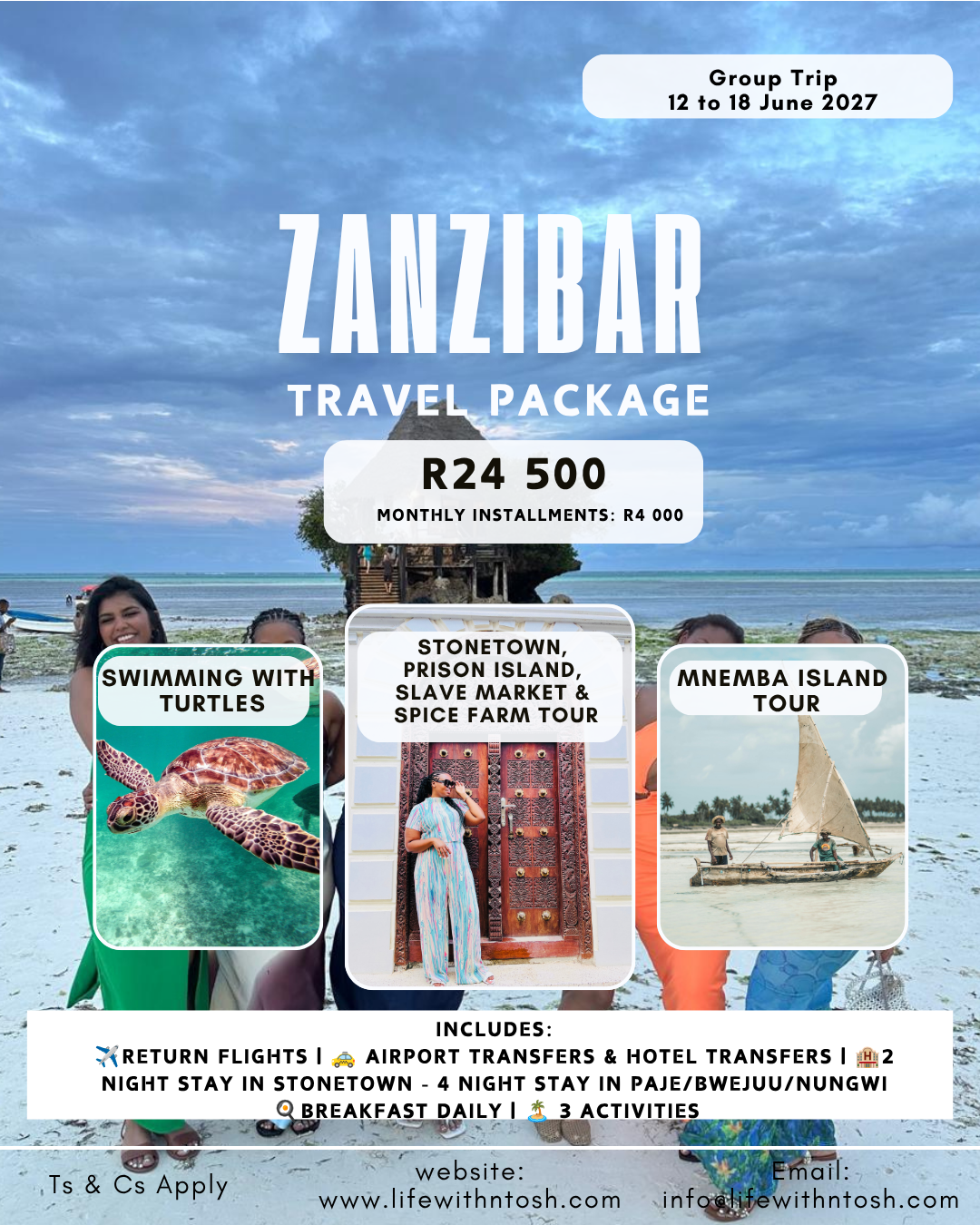 7 Day - Zanzibar Group Trip (2027)