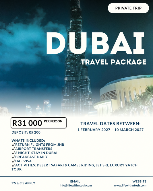 7 Day - Dubai Travel Package (2027)