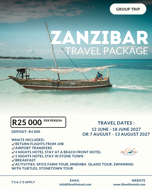 7 Day - Zanzibar June/August 2027